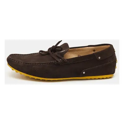 Tod's Brown Suede Slip On Loafers Size 42.5