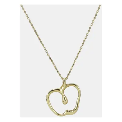 Tiffany & Co. 18K Yellow Gold Apple Pendant Necklace