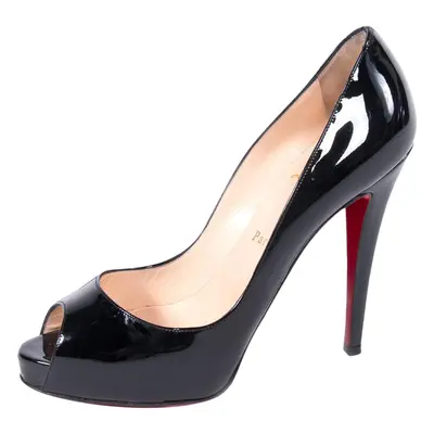 Christian Louboutin Black New Very Prive Pumps Size