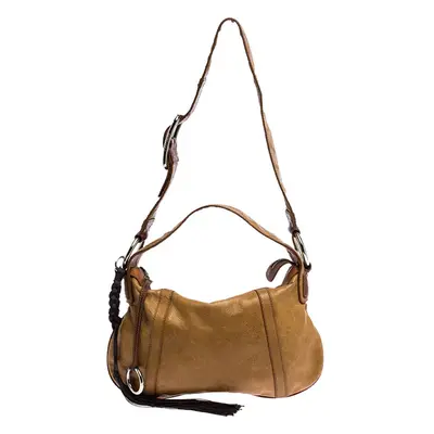 Dolce & Gabbana Tan/Brown Leather Shoulder Bag