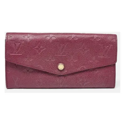 Louis Vuitton Aurore Monogram Empreinte Leather Curieuse Wallet