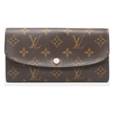 Louis Vuitton Monogram Canvas and Leather Emilie Continental Wallet