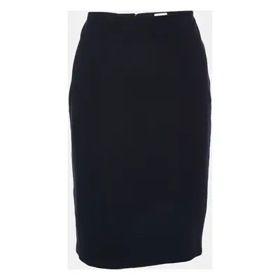 Armani Collezioni Black Knit Pencil Skirt