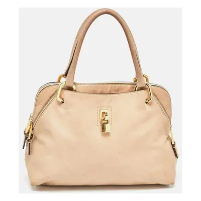 Marc Jacobs Beige Leather Paradise Rio Satchel