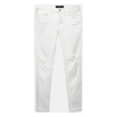 Dolce & Gabbana White Denim Pretty Jeans Waist 26"