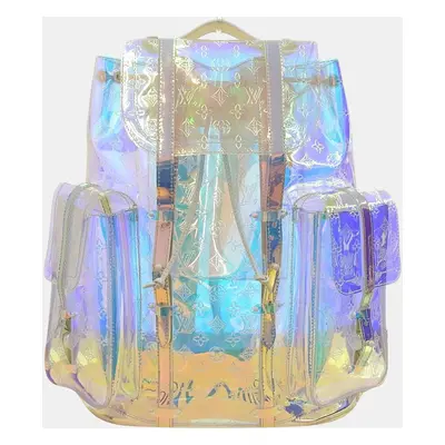 Louis Vuitton Transparent Monogram Prism Christopher GM Backpack