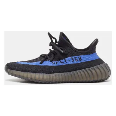 Yeezy x Adidas Black/Blue Knit Fabric Boost V2 Dazzling Blue Sneakers Size 2/3