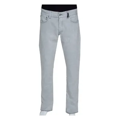 Stone Island Pale Grey Denim New Steel Narrow Leg Jeans