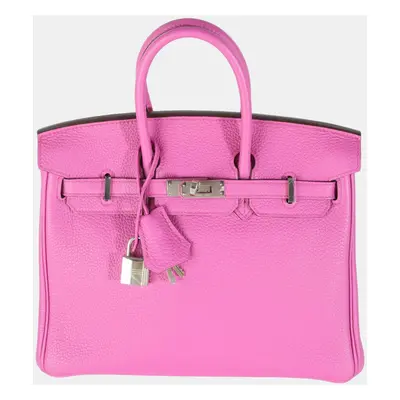 Hermes Magnolia Togo Birkin PHW Bag