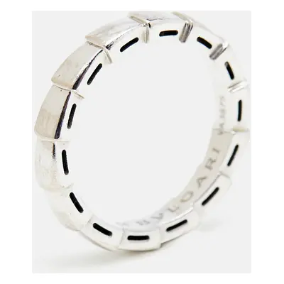 Bvlgari Serpenti Viper18k White Gold Ring Size