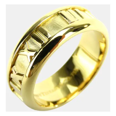 Tiffany & Co Atlas 18K Yellow Gold Ring