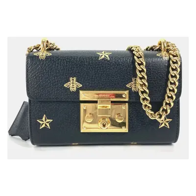 Gucci Black Gold Crossbody bag