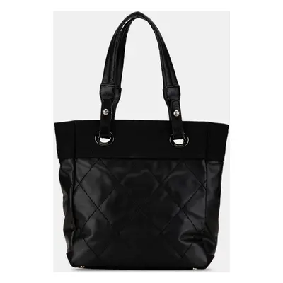 Chanel Black Small Paris-Biarritz Tote Bag