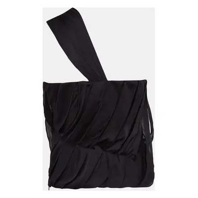 Giorgio Armani Black Silk Sleeveless Top