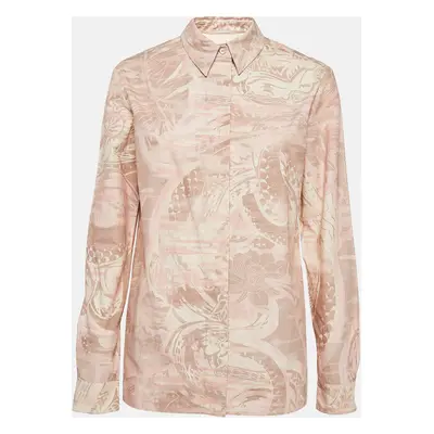 Emilio Pucci Printed Cotton Long Sleeve Shirt