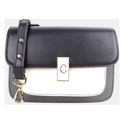 Charriol Black/Grey Leather LE REVE Crossbody