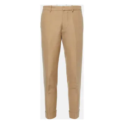 Marni Beige Cotton Tailored Trousers