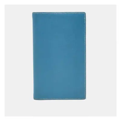 Hermes Celeste Swift Leather Vision II Simple Agenda Cover