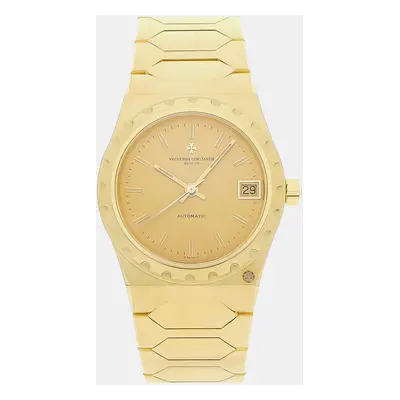 Vacheron Constantin Champagne 18k Yellow Gold Historiques 46003/411J Automatic Men's Wristwatch 