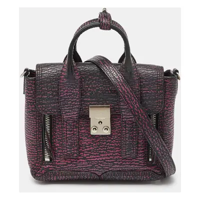 3.1 Phillip Lim Purple Leather Mini Pashli Satchel