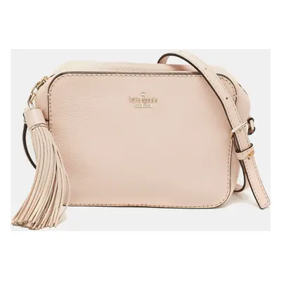 Kate Spade Pink Leather Kingston Drive Arla Crossbody Bag