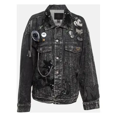 Marc Jacobs Embellished Denim Oversized Jacket XS/S