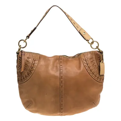 Coach Brown Leather Hobo