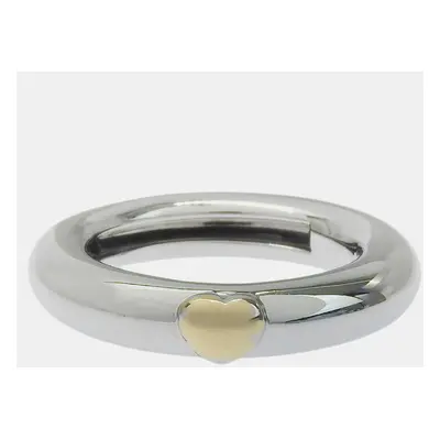 Tiffany & Co. 18K White Gold Heart Ring EU