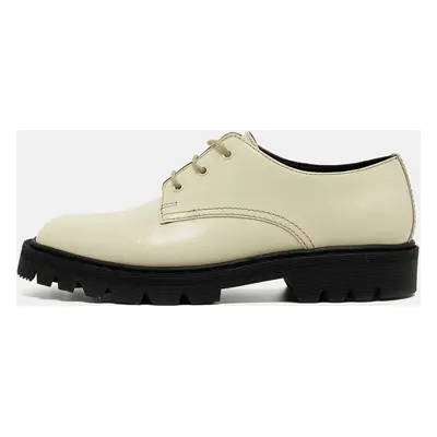 The Row Cream Leather Ranger Derby Size 35.5