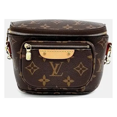 Louis Vuitton Brown Canvas Monogram Mini Bumbag