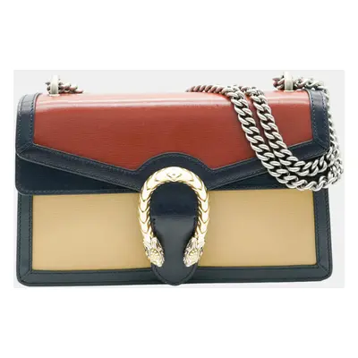 Gucci Tricolour Leather Dionysus Shoulder Bag