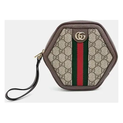 Gucci Multicolor Canvas Ophidia GG Supreme Pouch Bag