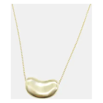 Tiffany & Co. 18k Yellow Gold Bean Long Necklace Gold Metal