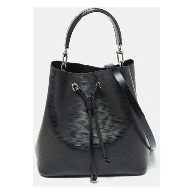 Louis Vuitton Black Epi Leather NeoNoe MM Bag