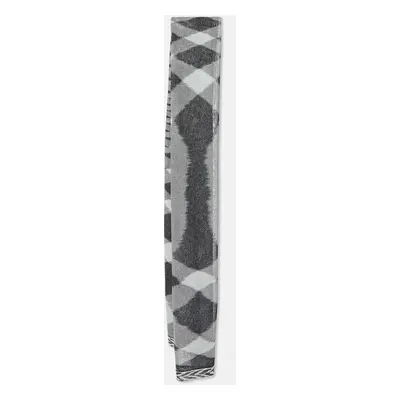 Missoni Monochrome Diamond Pattern Lurex Knit Stole