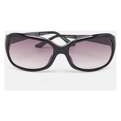 Dior Purple Cannage/Grey Gradient O60BD DiorCoquette2 Rectangle Sunglasses