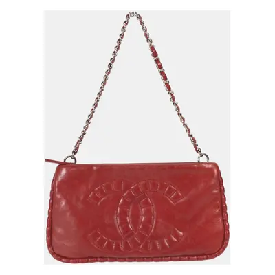 Chanel Red 10A Chain Shoulder Bag