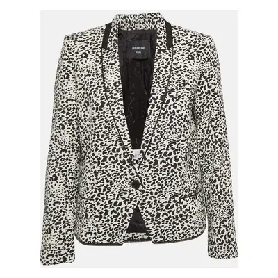 Zadig & Voltaire Deluxe Leopard Jacquard Vegam Blazer