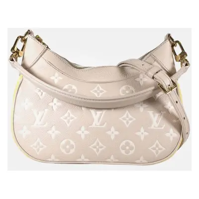 Louis Vuitton Beige/Pink/Yellow Monogram Empriente Leather Spring In The City Bagatelle Hobo Bag