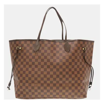 Louis Vuitton Damier Ebene Neverfull GM Bag