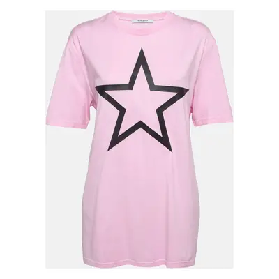 Givenchy Pink Star Print Cotton T-Shirt