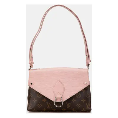 Louis Vuitton Monogram Canvas Epi Saint-Michel Handbag