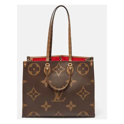 Louis Vuitton Monogram Reverse Giant Canvas OnTheGo GM Bag