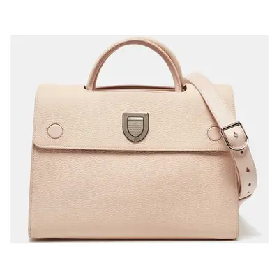 Dior Pink Leather Medium Diorever Tote