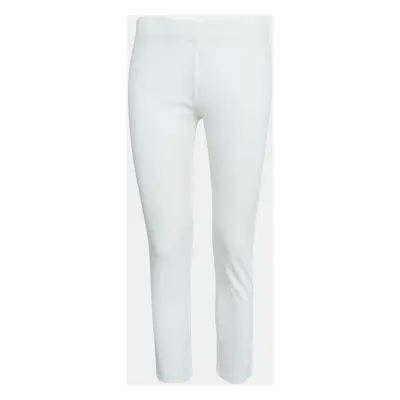 Joseph White Stretch Gabardine Tight Fit Leggings