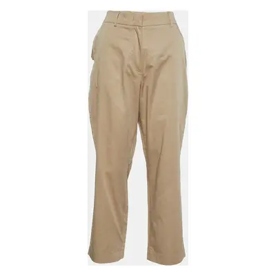 Weekend Max Mara Beige Cotton Chino Trousers