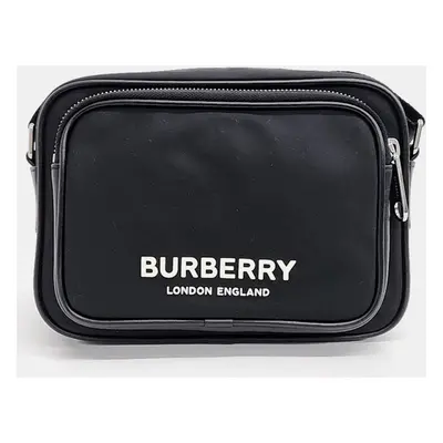 Burberry Black Nylon Paddy Crossbody Bag