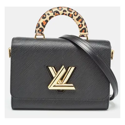 Louis Vuitton Black Epi Leather Wild at Heart Twist MM Bag