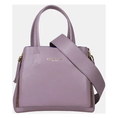 Charriol L.Grey Leather Handbag