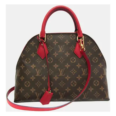 Louis Vuitton Brown Monogram Canvas and Leather Alma B'N'B Satchel